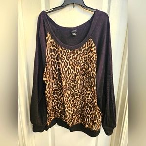 Torrid Leopard sweater